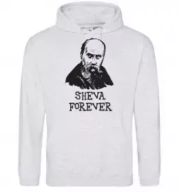 Чоловіча толстовка (худі) Sheva forever Сірий меланж фото