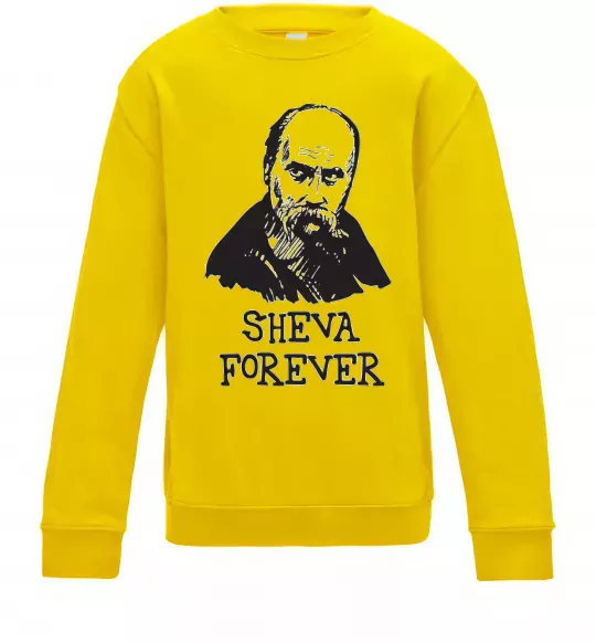 Детский Свитшот Sheva forever Солнечно желтый фото