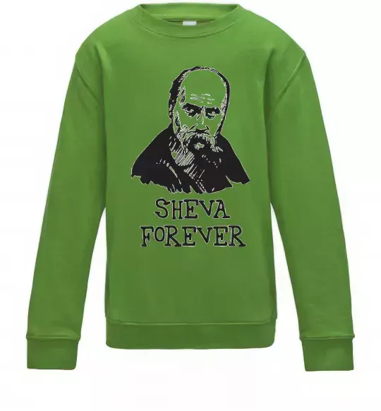 Детский Свитшот Sheva forever Лаймовый фото