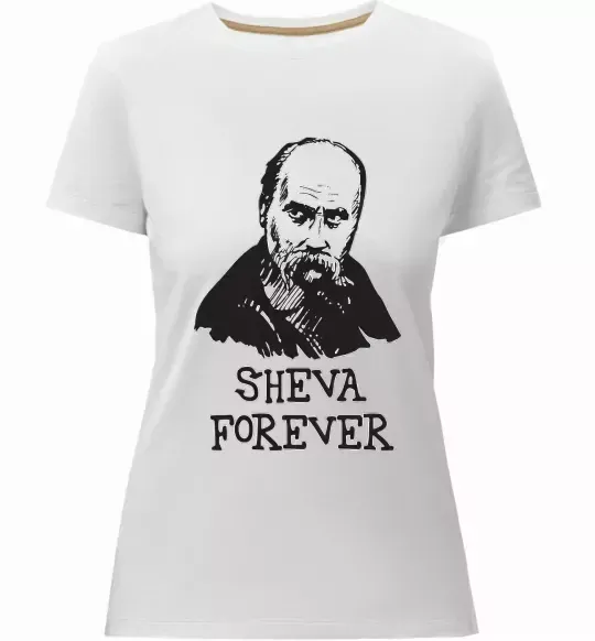 Женская премиум футболка Sheva forever Белый фото