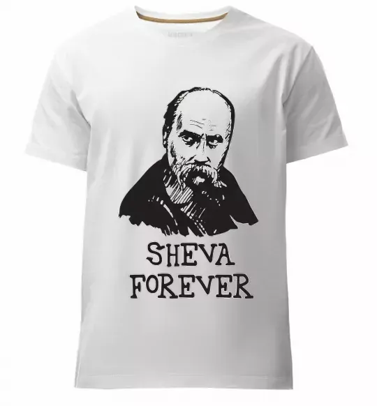 Мужская премиум футболка Sheva forever Белый фото