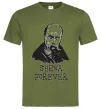 Чоловіча футболка Sheva forever Оливковий фото