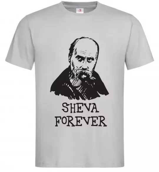 Чоловіча футболка Sheva forever Сірий фото