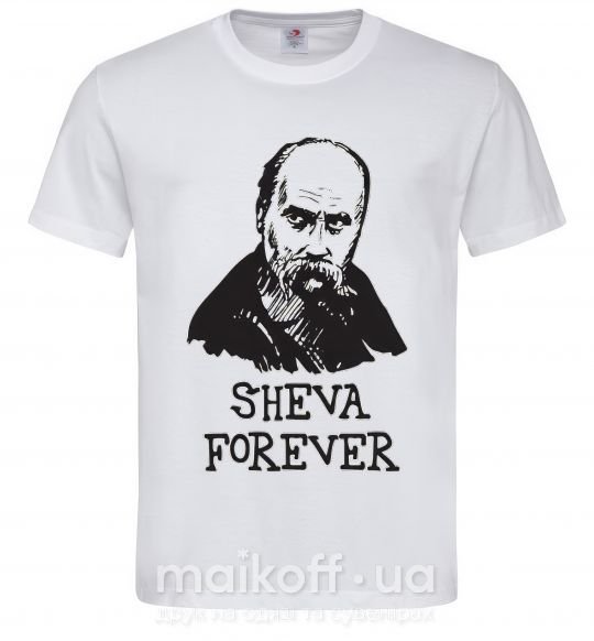 Чоловіча футболка Sheva forever Білий фото