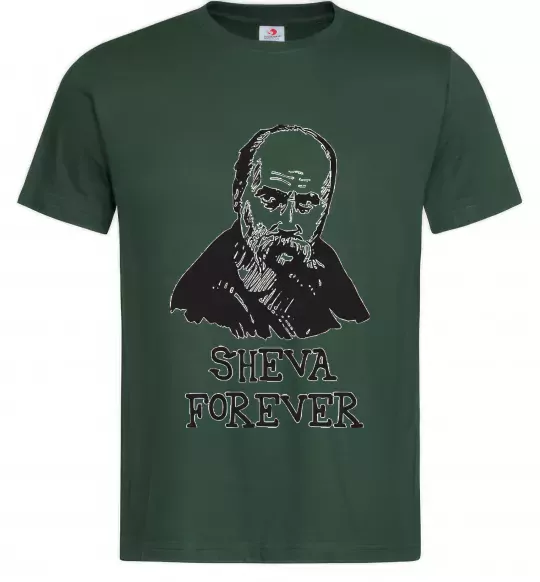 Чоловіча футболка Sheva forever Темно-зелений фото
