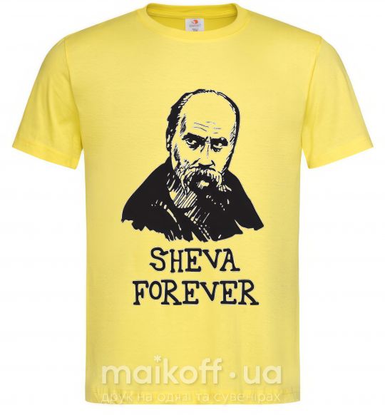 Мужская футболка Sheva forever Лимонный фото