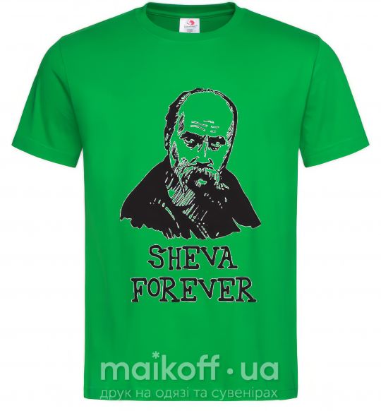 Мужская футболка Sheva forever Зеленый фото