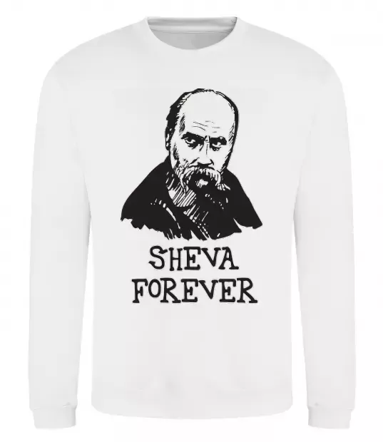 Свитшот Sheva forever Белый фото