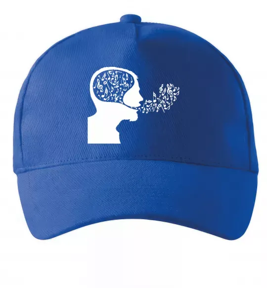 Кепка MM ноти Ярко-синий фото