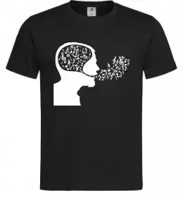 Мужская футболка MM ноти Черный фото