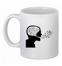 Чашка керамическая MM ноти