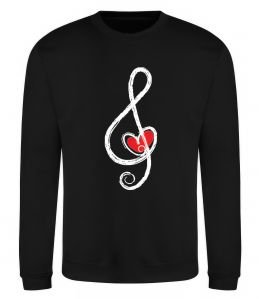 Свитшот Ключ скрипки