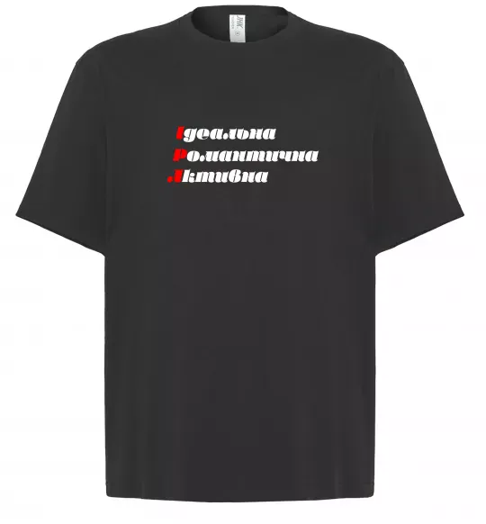 Футболка Оверсайз Іра Чорний фото