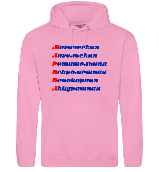 Жіноча толстовка (худі) МАРИНА Рожевий фото