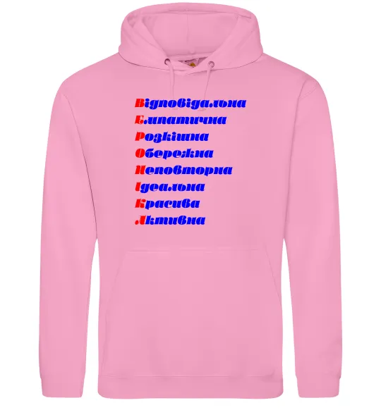 Жіноча толстовка (худі) Вероніка Рожевий фото