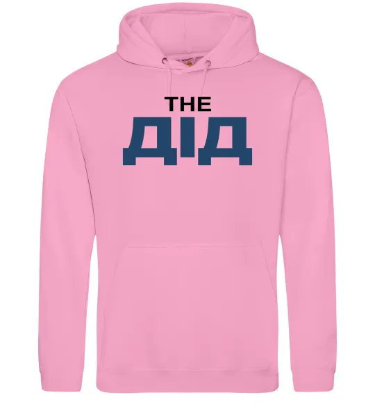 Чоловіча толстовка (худі) THE Дід Рожевий фото