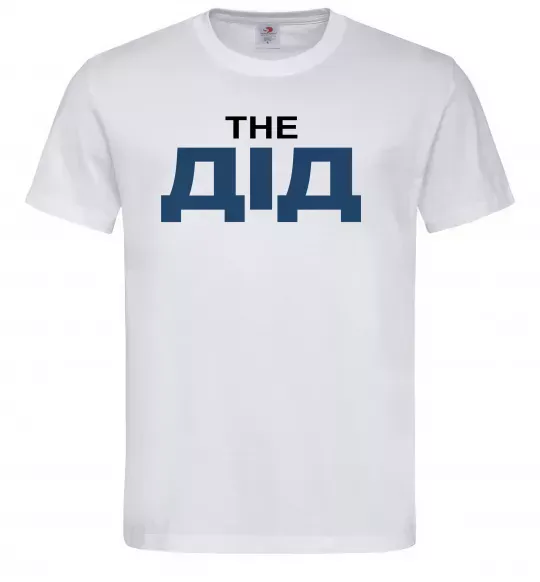 Мужская футболка THE ДІД Белый фото