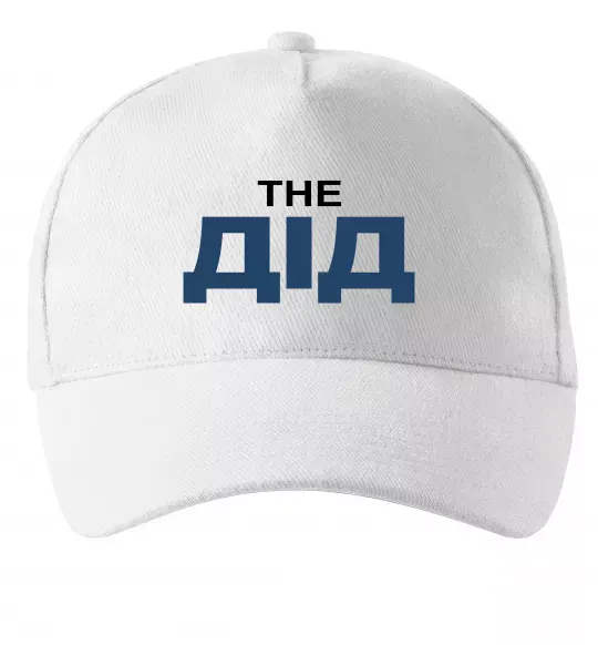 Кепка THE ДІД Белый фото