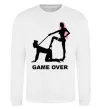 Свитшот GAME OVER подкаблучник Белый Свитшот GAME OVER подкаблучник Белый фото