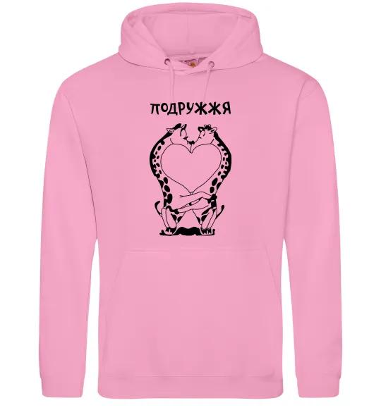 Чоловіча толстовка (худі) Подружжя Рожевий фото
