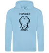Жіноча толстовка (худі) Подружжя Блакитний фото