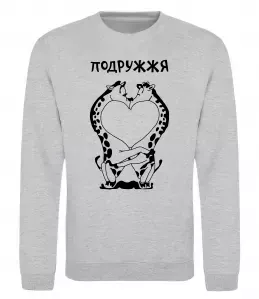 Свитшот Wifey Черный фото