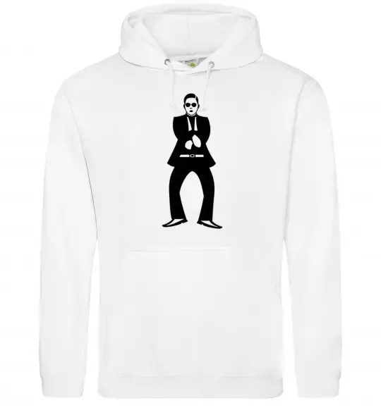 Чоловіча толстовка (худі) GANGNAM Білий фото