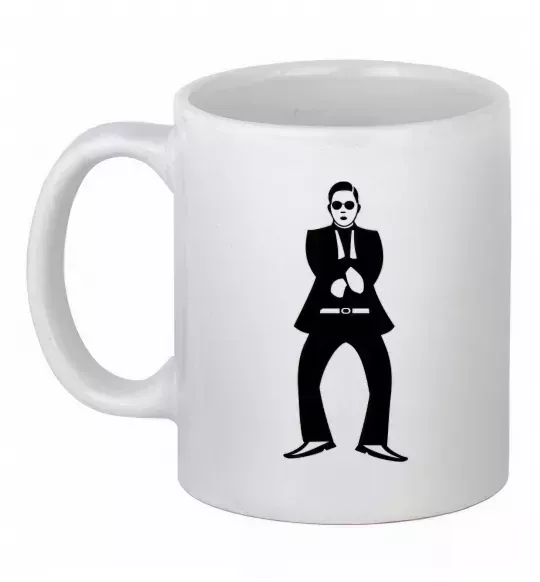 Чашка керамическая GANGNAM Белый фото