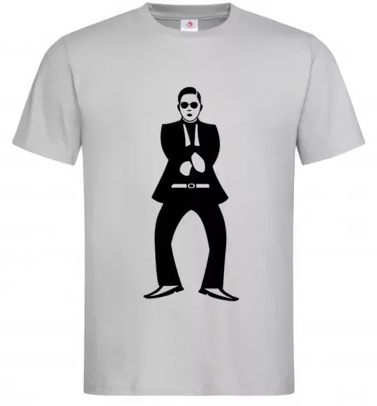 Мужская футболка GANGNAM Серый фото