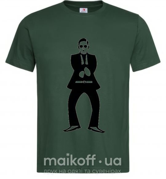 Мужская футболка GANGNAM Темно-зеленый фото