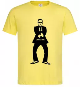 Чоловіча футболка GANGNAM Лимонний фото