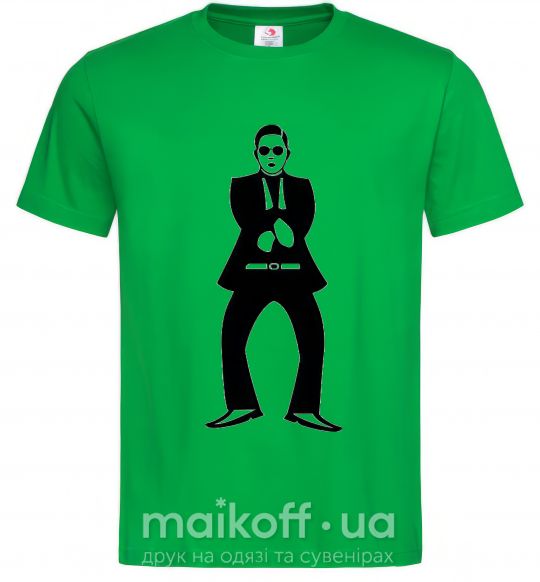 Мужская футболка GANGNAM Зеленый фото