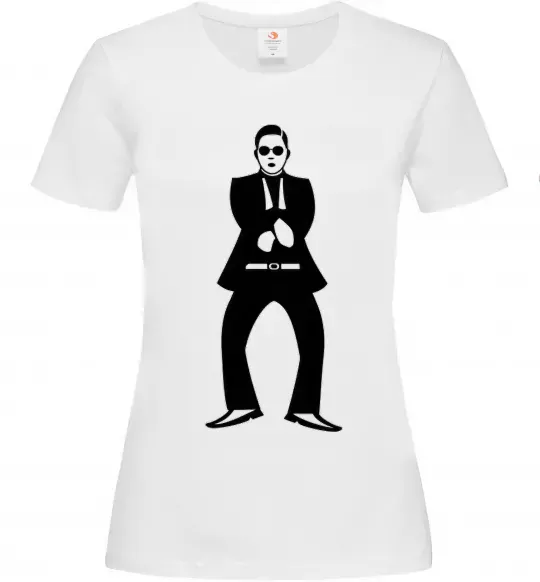 Жіноча футболка GANGNAM Білий фото