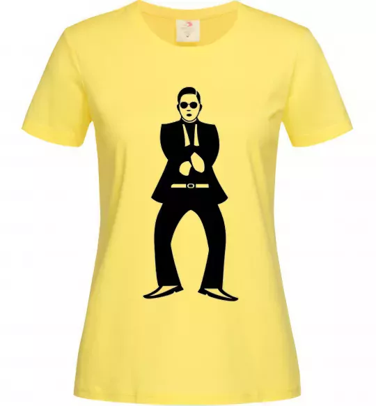 Жіноча футболка GANGNAM Лимонний фото