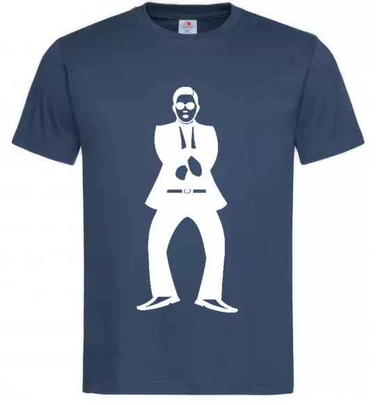 Мужская футболка GANGNAM Темно-синий фото