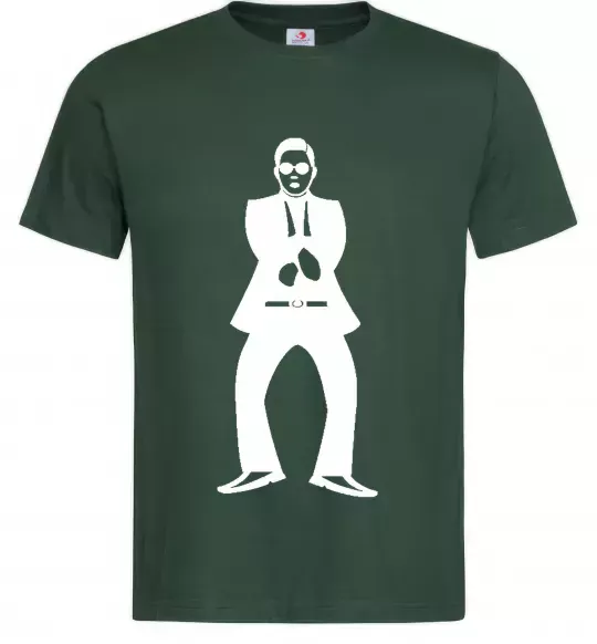 Мужская футболка GANGNAM Темно-зеленый фото