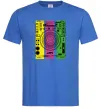 Мужская футболка DJ TABLE Ярко-синий Мужская футболка DJ TABLE Ярко-синий фото