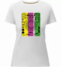 Женская премиум футболка Garrix Martin logo Белый фото