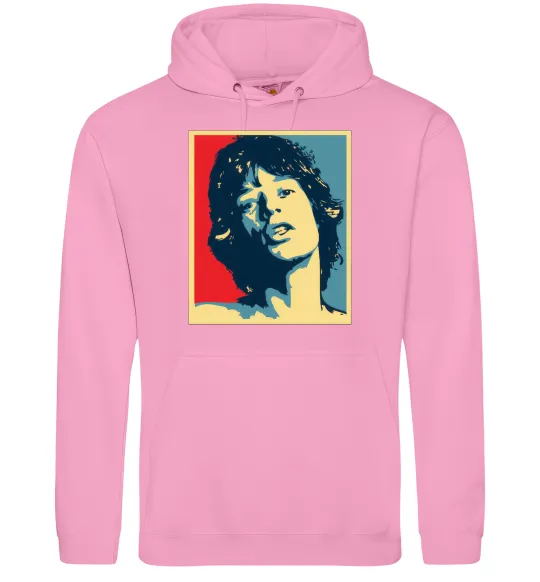 Жіноча толстовка (худі) MICK JAGGER Рожевий фото