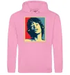Жіноча толстовка (худі) MICK JAGGER Рожевий фото