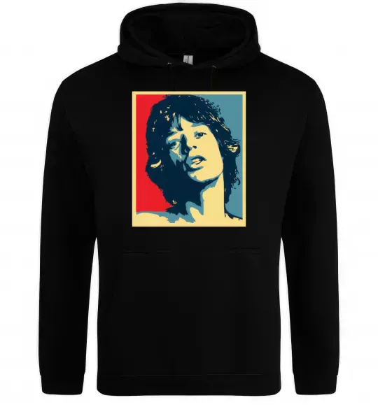 Жіноча толстовка (худі) MICK JAGGER Чорний фото