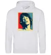 Жіноча толстовка (худі) MICK JAGGER Сірий меланж фото