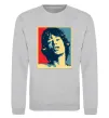 Світшот MICK JAGGER Сірий меланж фото