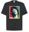 Футболка Оверсайз MICK JAGGER Черный фото
