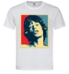 Мужская футболка MICK JAGGER Белый Мужская футболка MICK JAGGER Белый фото