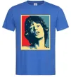 Мужская футболка MICK JAGGER Ярко-синий Мужская футболка MICK JAGGER Ярко-синий фото