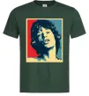 Мужская футболка MICK JAGGER Темно-зеленый Мужская футболка MICK JAGGER Темно-зеленый фото