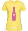 Женская футболка BOTTLE Лимонный фото