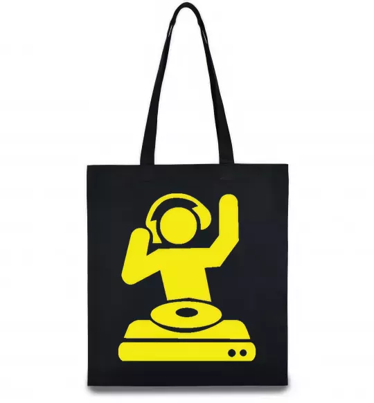 Эко-сумка DJ PLAYING Черный фото