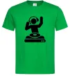 Мужская футболка DJ PLAYING Зеленый Мужская футболка DJ PLAYING Зеленый фото